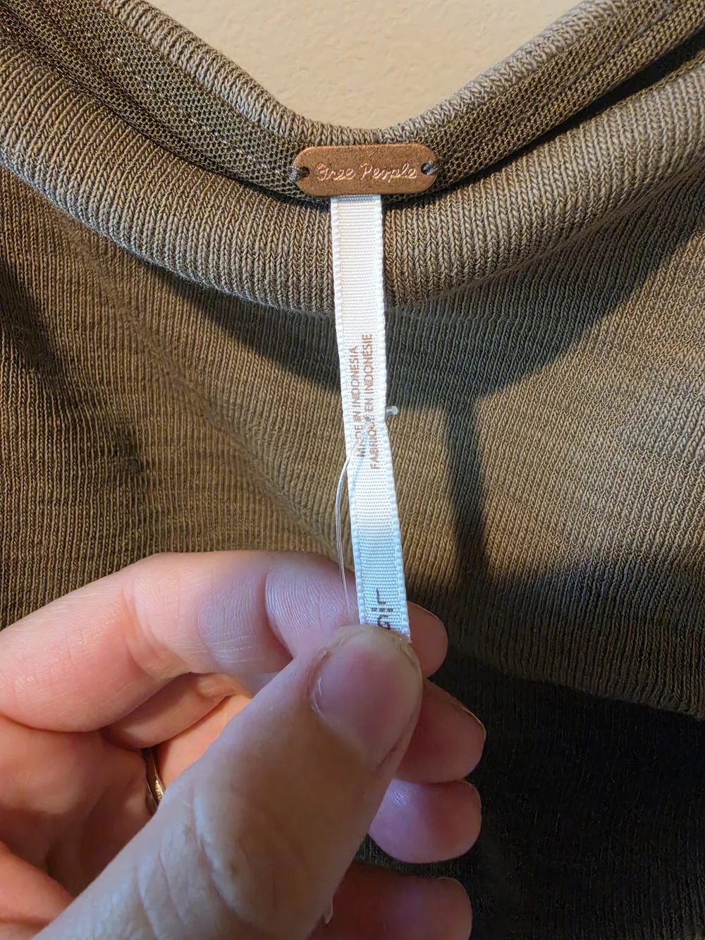 Free People casual crop